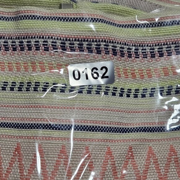 Tribal Southwest Textured Mini Skirt Zip Multicolor Stripes Cotton Fabric NWT - Picture 15 of 15